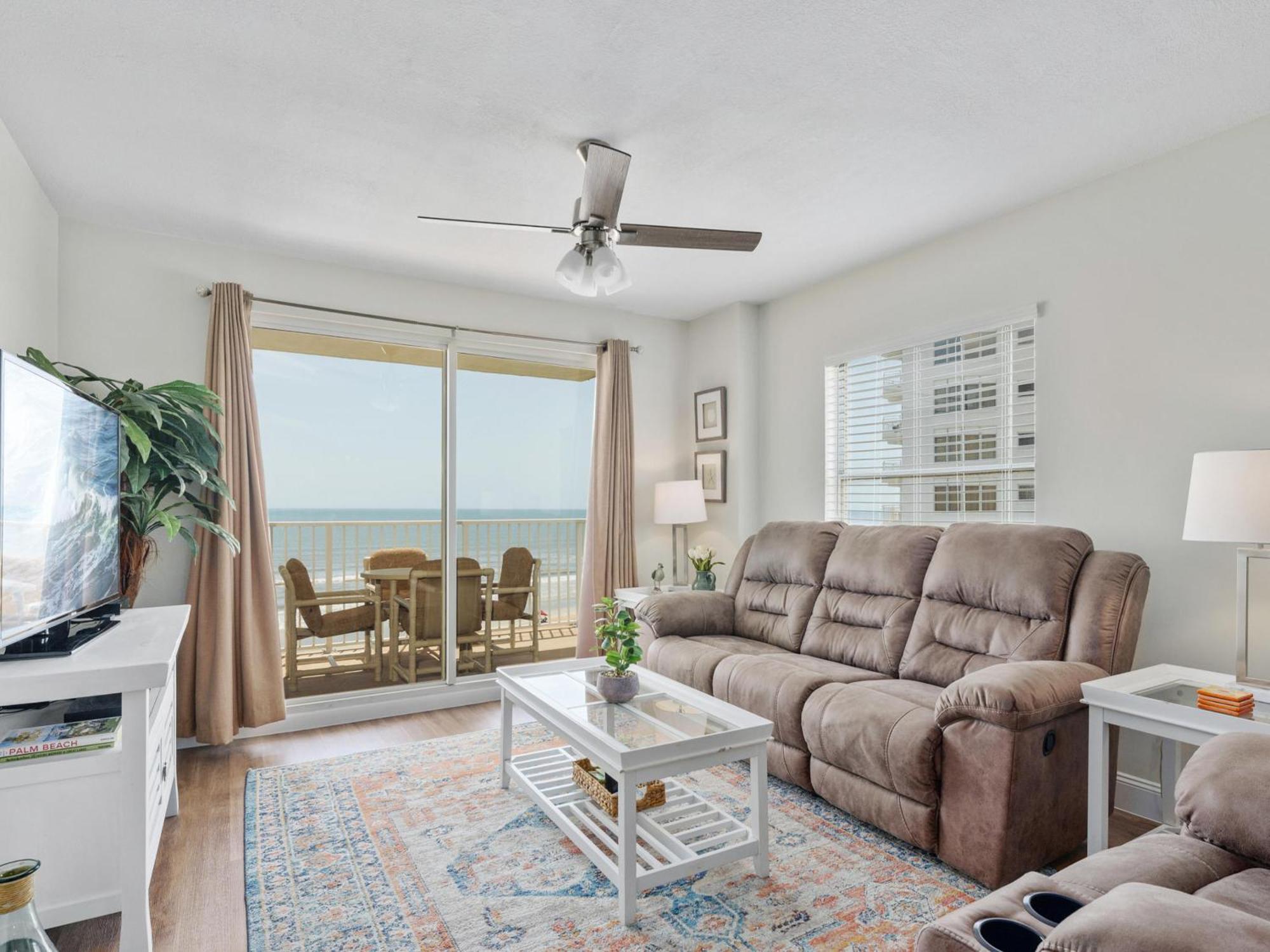 شقة Sea Winds 501 - Corner Breeze شاطئ أورموند المظهر الخارجي الصورة