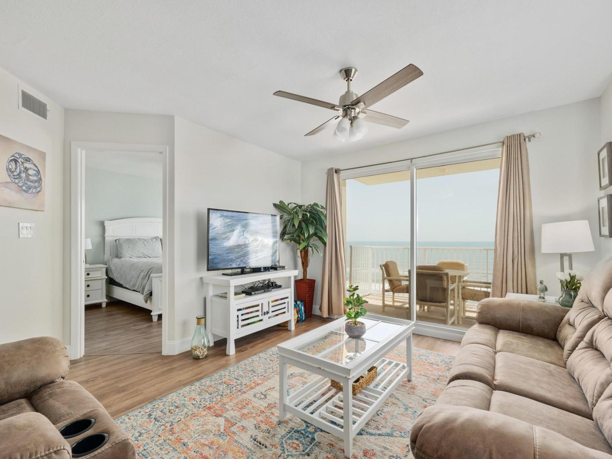 شقة Sea Winds 501 - Corner Breeze شاطئ أورموند المظهر الخارجي الصورة